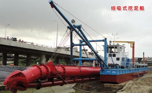 12寸绞吸式挖泥船【工作视频】